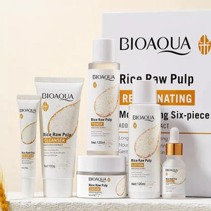 Kit de Arroz Bioaqua Caja de Lujo 6 Productos